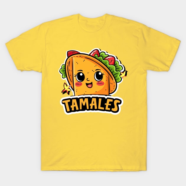 Mexican food lover tamales T-Shirt by emhaz